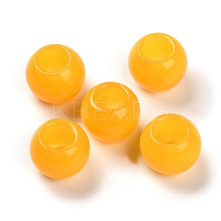 Natural Topaz Jade Dyed European Beads LS-G-R488-01C-1
