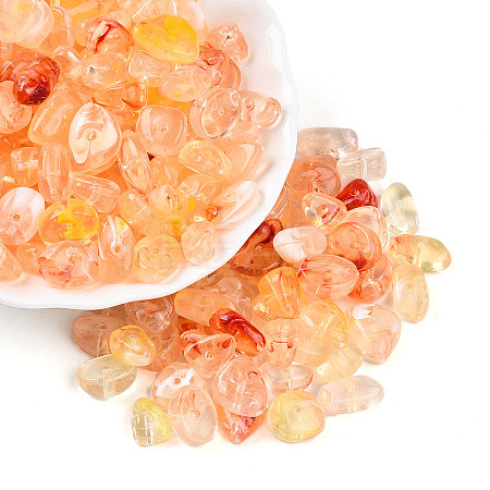 Transparent Acrylic Beads TACR-T028-39D-1