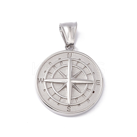 Non-Tarnish 304 Stainless Steel Pendants STAS-G289-01P-1