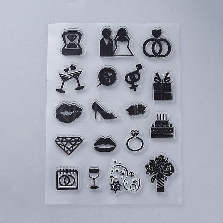 Silicone Stamps DIY-L036-C13-1