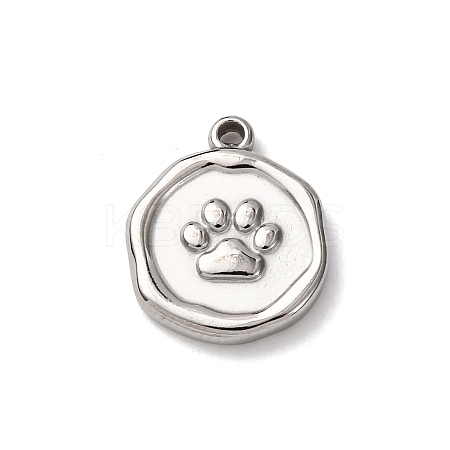 304 Stainless Steel Pendants STAS-I348-02P-01-1