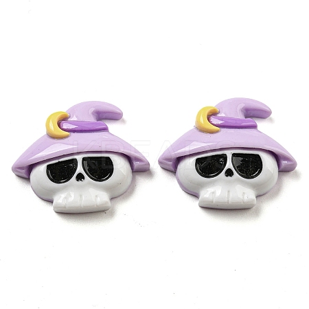 Halloween Opaque Resin Decoden Cabochons CRES-H002-02G-1