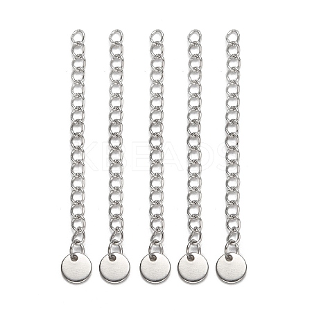 Tarnish Resistant 304 Stainless Steel Chain Extender LS-X-STAS-E104-41G-1