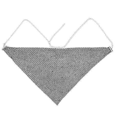 Triangle Alloy Headwear Masquerade Masks AJEW-WH20067-054EB-1