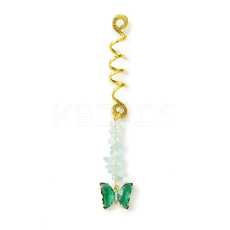 Alloy Dreadlocks Beads OHAR-JH00030-06-1