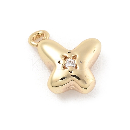 Brass Micro Pave Cubic Zirconia Pendants LS-KK-D283-17G-1