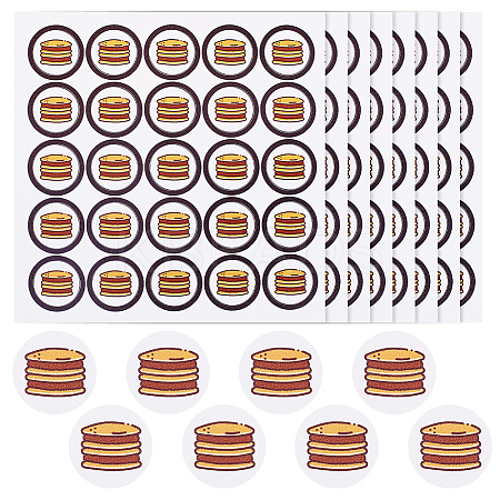 PVC Plastic Waterproof Stickers LS-DIY-WH0386-18D-1