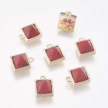 Synthetic Turquoise Pendants LS-G-P362-04B-1