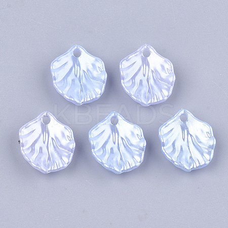 Acrylic Imitation Pearl Pendants OACR-T016-01E-1