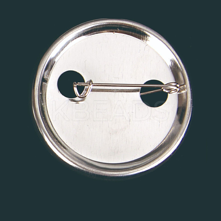Iron Safety Brooch Findings ZXFQ-PW0001-002D-1