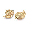 304 Stainless Steel Conch Pendants STAS-T069-27G-2