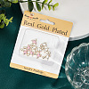 10Pcs 2 Colors Autumn Theme Rack Plating Brass Micro Pave Colorful Cubic Zirconia Pendants KK-BBC0017-99-5