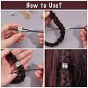 Twisted Hair Coil Dreadlock Beads FIND-NB0001-58-4