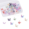 45Pcs 9 Colors Resin Cabochons RESI-CJ0001-145-7