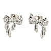 Brass Stud Earrings EJEW-P275-03P-1