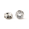 Brass Rhinestone Spacer Beads X-RB-A014-Z6mm-01S-3