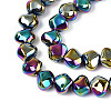 Electroplate Glass Beads Strands EGLA-N017-05A-B01-3