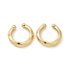 Rack Plating Brass Chunky Cuff Earrings for Women EJEW-G288-14G-3