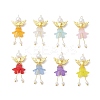 Frosted Acrylic Pendants PALLOY-JF04047-1