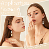 2 Colors 304 Stainless Steel Leverback Earring Findings STAS-SP0001-09B-5