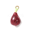 Alloy Enamel Pendants AL-CBA24A7-01G-11-1