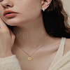 2Pcs 304 Stainless Steel Pendants STAS-LP0003-90-3