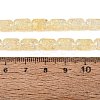 Transparent Crackle Glass Beads Strands GLAA-NH0001-04-A05-2