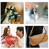 6Pcs 6 Colors Alloy with Plastic Mobile Straps AJEW-FH0005-71-6