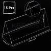 Acrylic Table Number Sign Tent Holder AJEW-WH0473-49B-2