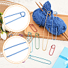 6Pcs Aluminum Stitch Holder AJEW-SP0003-80-6