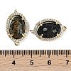 Natural African Turquoise(Jasper) Faceted Oval Links G-B126-07G-14-3
