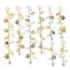 Shell Hair Accessories Chain Clips for Woman Girls OHAR-AB00005-1