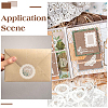 6 Bags 2 Styles PET Waterproof Lace Decorative Stickers STIC-SC0001-02B-5