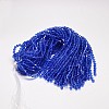 Imitate Austrian Crystal Bicone Glass Beads Strands GLAA-F029-5x5mm-08-3