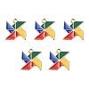 Alloy Enamel Pendants ENAM-YW0002-35A-1
