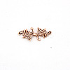 Eco-Friendly Zinc Alloy Hook Clasps LS-PALLOY-WH0031-03R-1