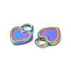 Ion Plating(IP) 304 Stainless Steel Pendants STAS-L268-037MC-3