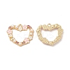 Alloy Enamel Pendants ENAM-C005-25G-01-1