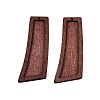 Natural Poplar Wood Big Pendants WOOD-N016-33-1