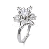 Star Rotatable Cuff Rings for Women RJEW-S402-10G-1