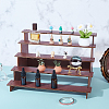 5-Tier Wood Semicircle Dessert Display Risers ODIS-WH0030-182A-2