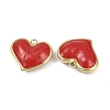 Brass Enamel Pendants KK-I358-002G-C01-2