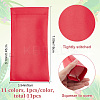 11Pcs 11 Colors Rectangle PU Imitation Leather Eyeglasses Pouch AJEW-CP0005-56-2