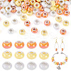 150Pcs Opaque Resin European Beads RESI-TA0004-61A-2