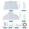 DIY Silicone Hangtag Molds Kits DIY-TA0008-41-8