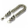 Men's Alloy Wheat Chain Bracelets BJEW-T014-09AB-5