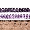 Crackle Transparent Glass Beads Strands GLAA-N068-03A-10-4