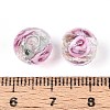 Handmade Foil Lampwork Beads LAMP-T021-33A-4