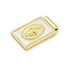 Rack Plating Brass Pave Natural Shell Pendants KK-G513-26G-2