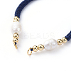 Braided Nylon Cord for DIY Bracelet Making AJEW-JB00540-04-2